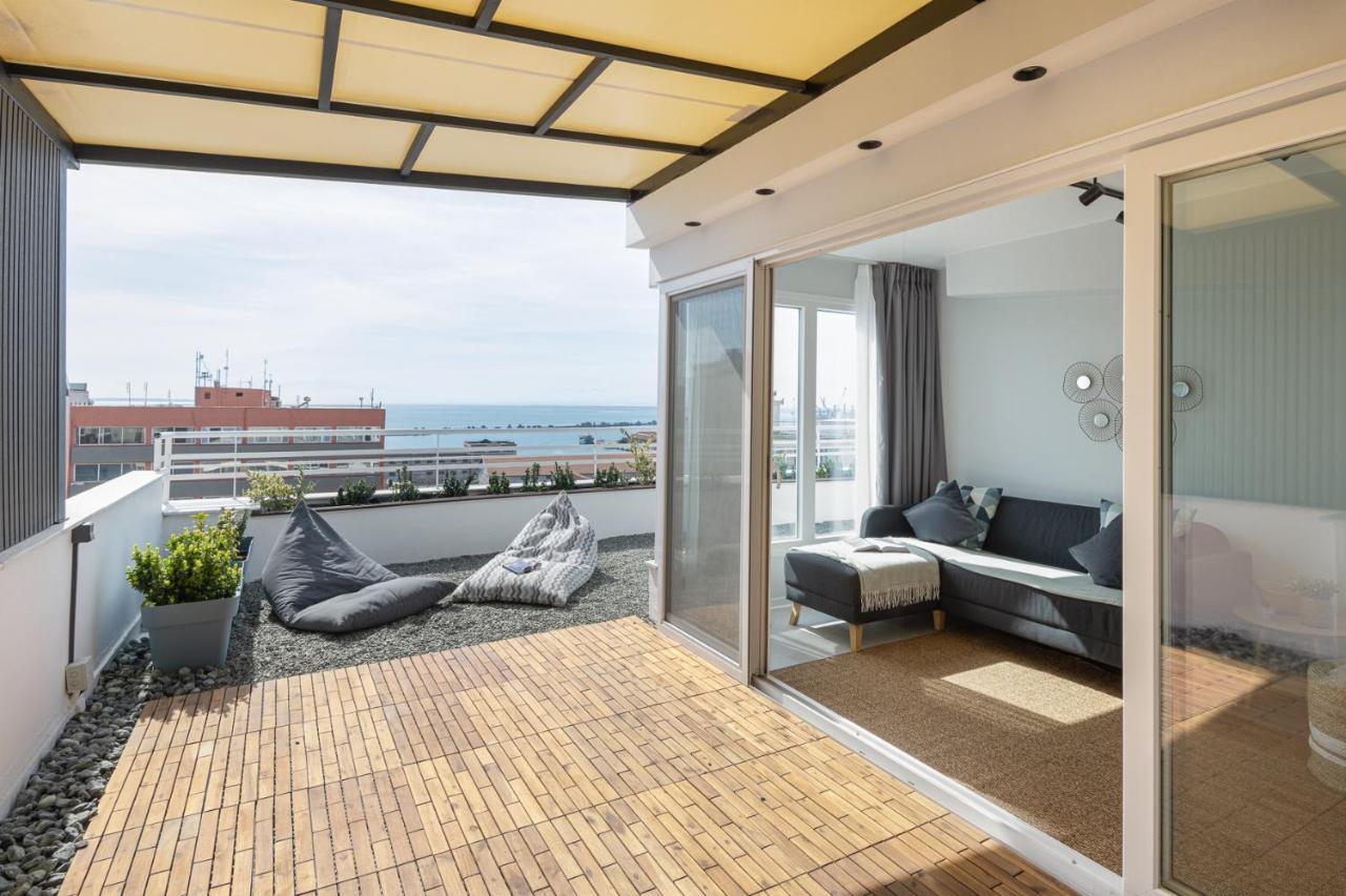 Port De L'Eau Roof Garden Apartment Thessaloníki Ngoại thất bức ảnh