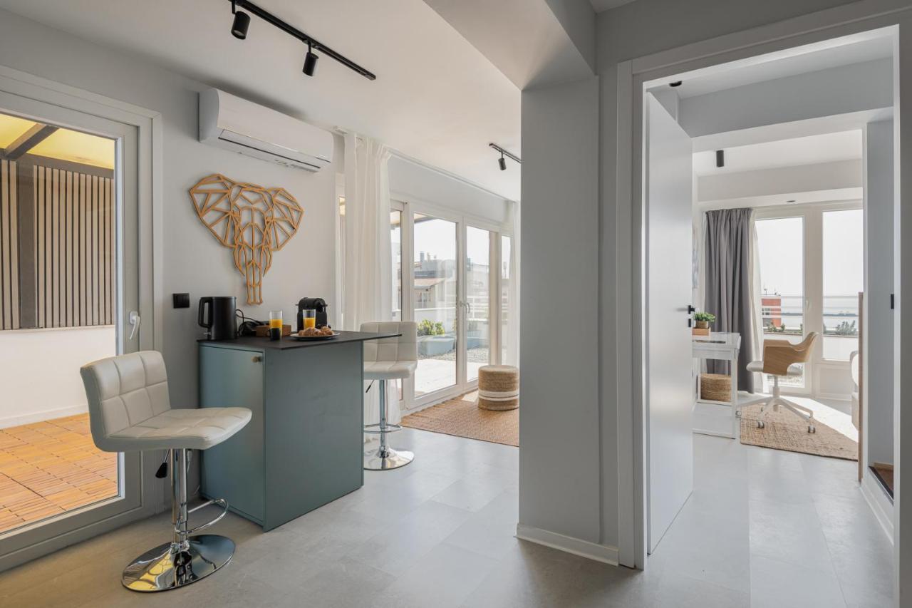Port De L'Eau Roof Garden Apartment Thessaloníki Ngoại thất bức ảnh